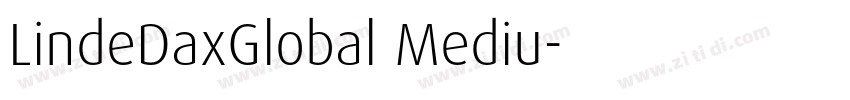 LindeDaxGlobal Mediu字体转换